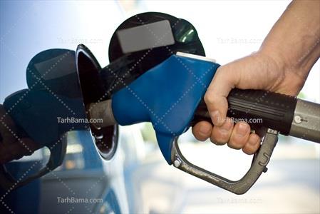 تصویر با کیفیت نازل آبی پمپ بنزین